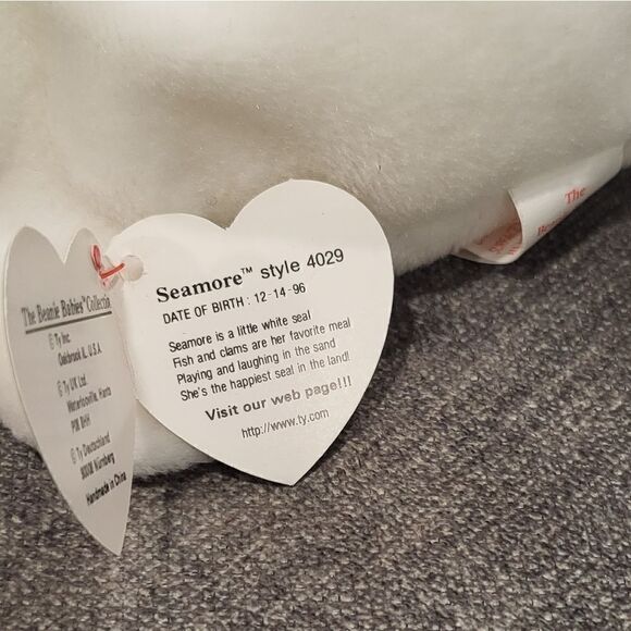 Ty "Seamore" Beanie Baby - Picture 4 of 9